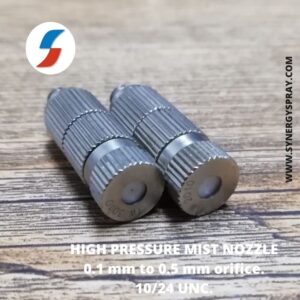 high pressure mist nozzle anti drip