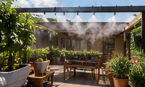 Terrace Garden Misting