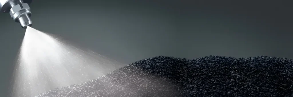 Spray Nozzle Selection for Coal Handling and Mining Dust Control